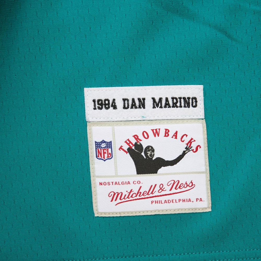 Dan Marino Miami Dolphins Player Name & Number Hoodie Legacy Jersey - Aqua outlet