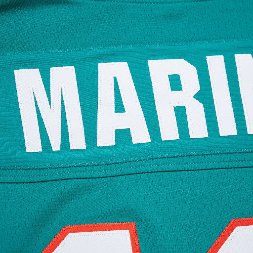 Dan Marino Miami Dolphins Player Name & Number Hoodie Legacy Jersey - Aqua outlet