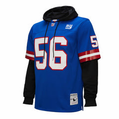 Lawrence Taylor New York Giants Player Name & Number Hoodie Legacy Jersey - Royal for sale