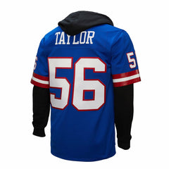 Lawrence Taylor New York Giants Player Name & Number Hoodie Legacy Jersey - Royal for sale