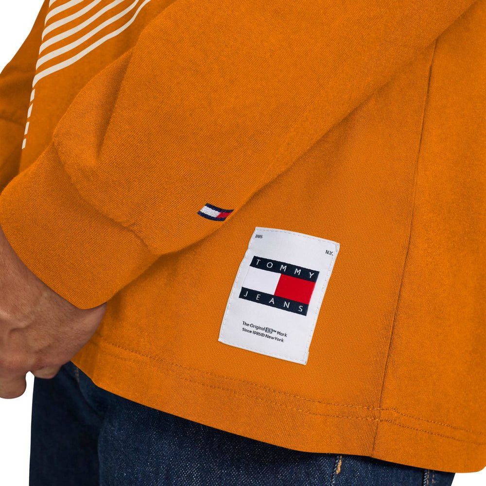 Phoenix Suns Tommy Jeans Lucas Long Sleeve T-Shirt - Orange cheap