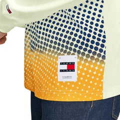 Golden State Warriors Tommy Jeans Ben Vintage Applique Long Sleeve Hoodie T-Shirt sale - Cream for sale