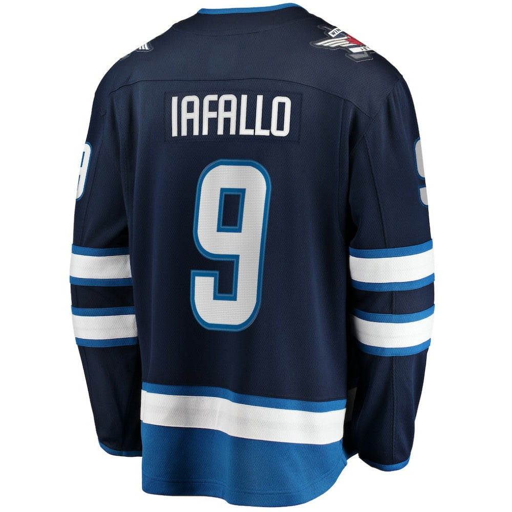 Alex Iafallo Winnipeg Jets Fanatics Home Premier Breakaway Player Jersey - Navy Jerseys
