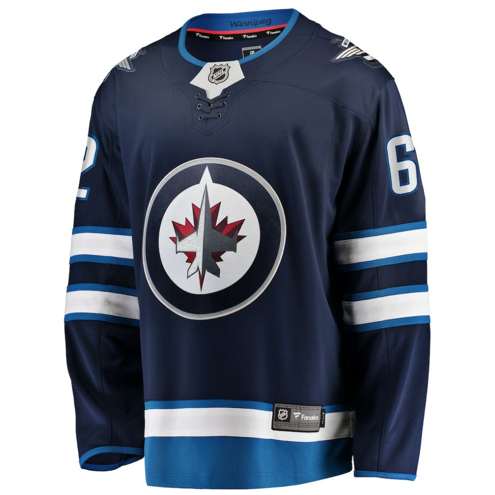 Nino Niederreiter Winnipeg Jets Fanatics Home Premier Breakaway Player Jersey - Navy Jerseys