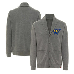 Golden State Warriors Sportiqe Unisex Henshaw Long Sleeve Full-Button Cardigan Sweater sale - Heather Gray cheap