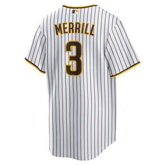 Jackson Merrill San Diego Padres Home Replica Jersey White