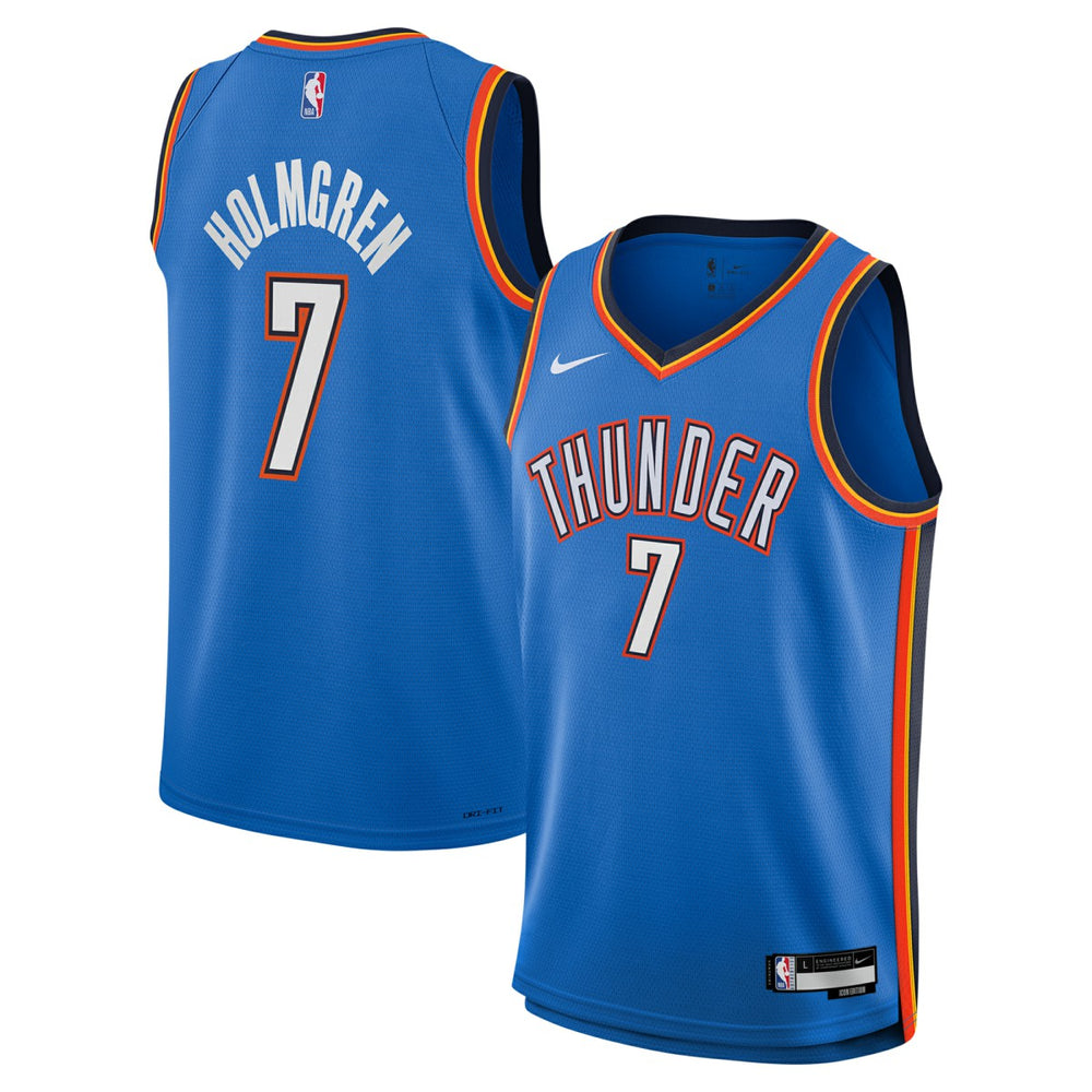 Chet Holmgren Oklahoma City Thunder Youth Swingman Jersey - Icon Edition - Blue for sale