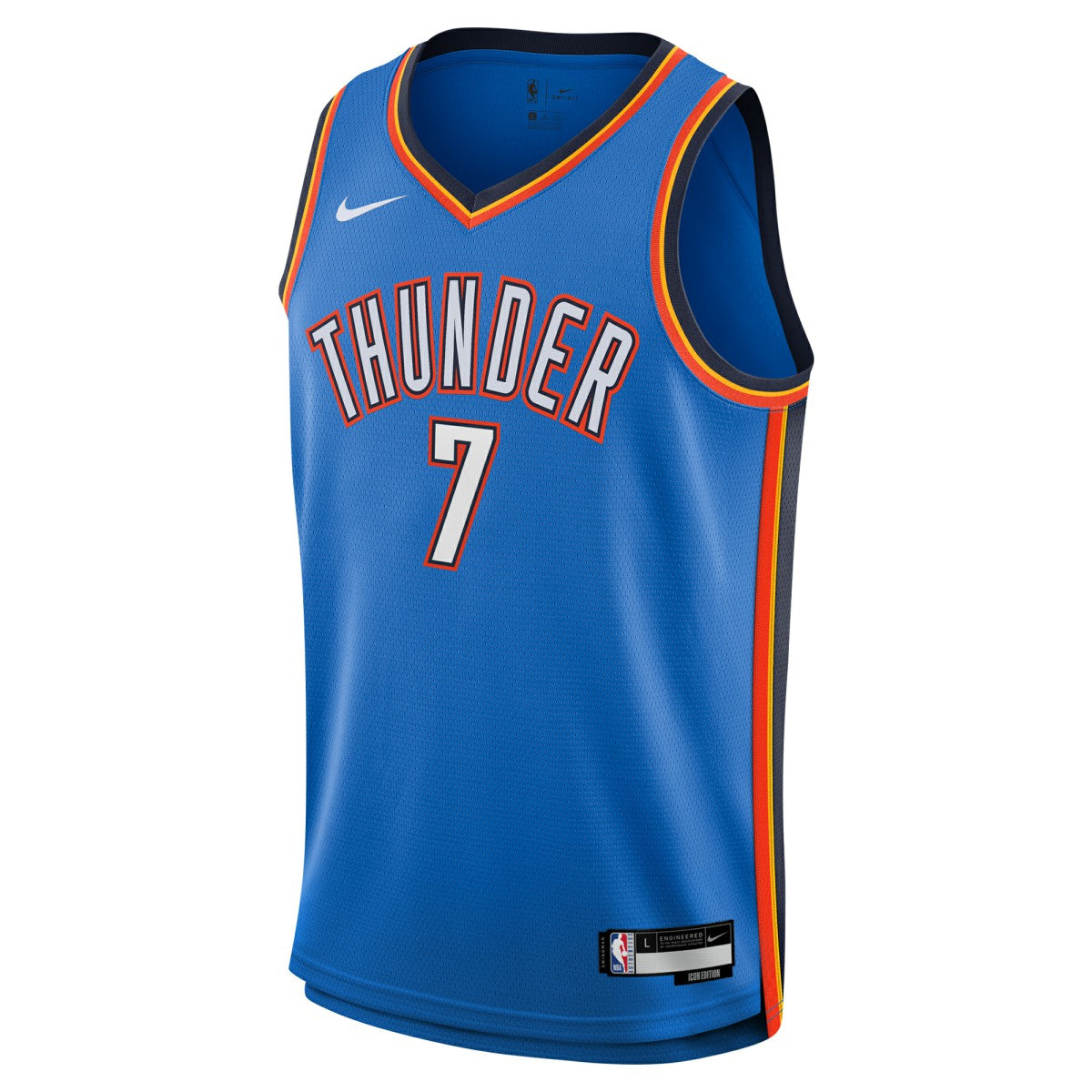 Chet Holmgren Oklahoma City Thunder Youth Swingman Jersey - Icon Edition - Blue for sale