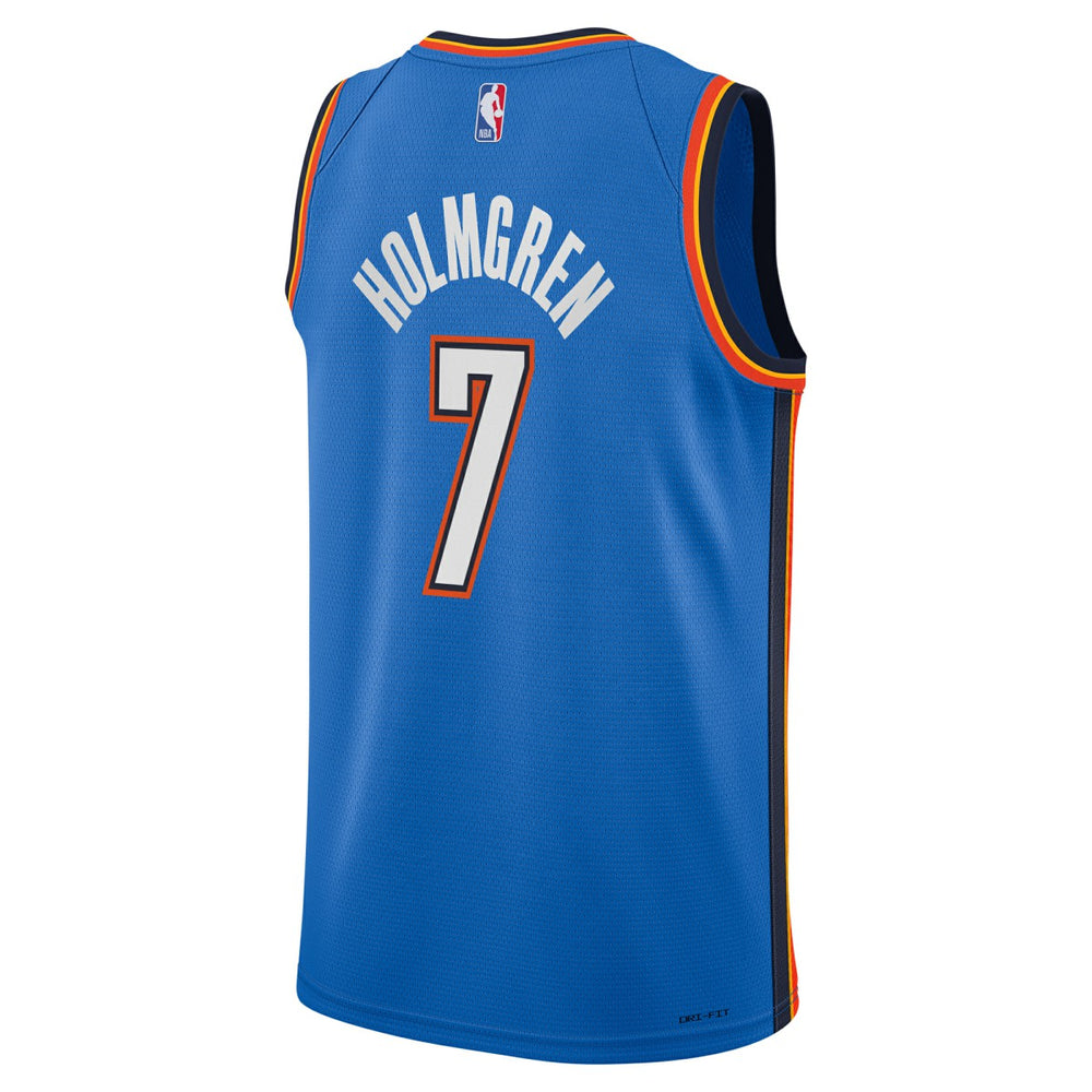 Chet Holmgren Oklahoma City Thunder Youth Swingman Jersey - Icon Edition - Blue for sale
