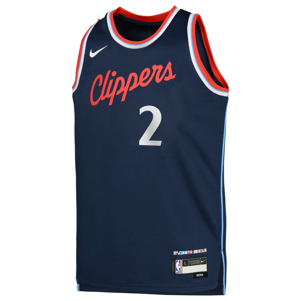 Kawhi Leonard LA Clippers Youth Swingman Jersey - Icon Edition - Royal online