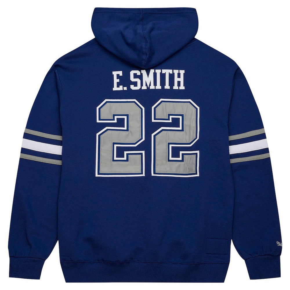 Emmitt Smith Dallas Cowboys Retired Player Name & Number Pullover Hoodie - Navy outlet