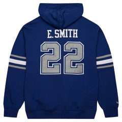 Emmitt Smith Dallas Cowboys Retired Player Name & Number Pullover Hoodie - Navy outlet
