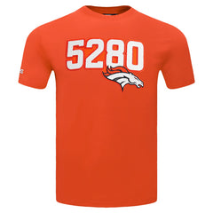 Denver Broncos Pro Standard Frozen Single Jersey T-Shirt - Orange on sale