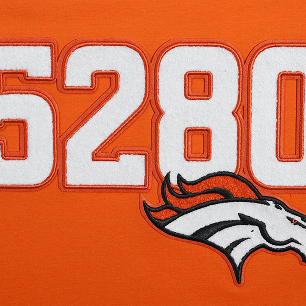 Denver Broncos Pro Standard Frozen Single Jersey T-Shirt - Orange on sale