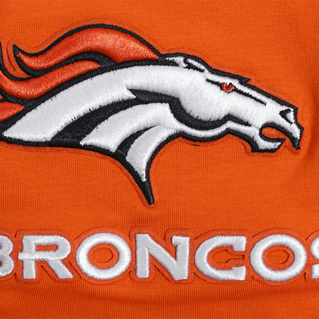 Denver Broncos Pro Standard Frozen Single Jersey T-Shirt - Orange on sale
