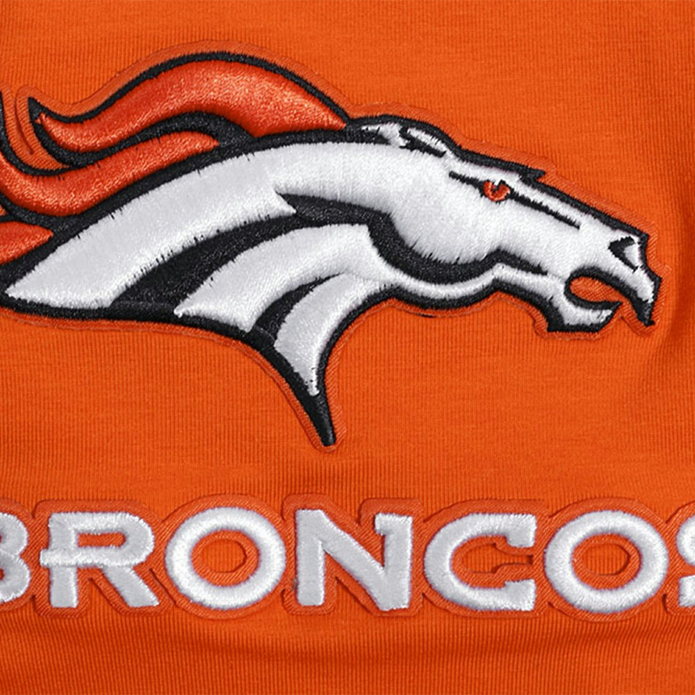 Denver Broncos Pro Standard Frozen Single Jersey T-Shirt - Orange on sale