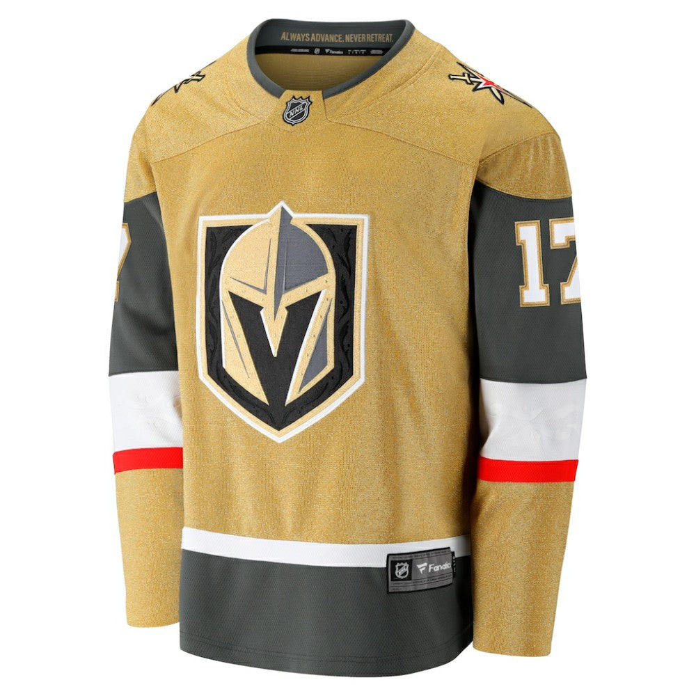 Ben Hutton Vegas Golden Knights Fanatics Home Premier Breakaway Player Jersey - Gold Jerseys
