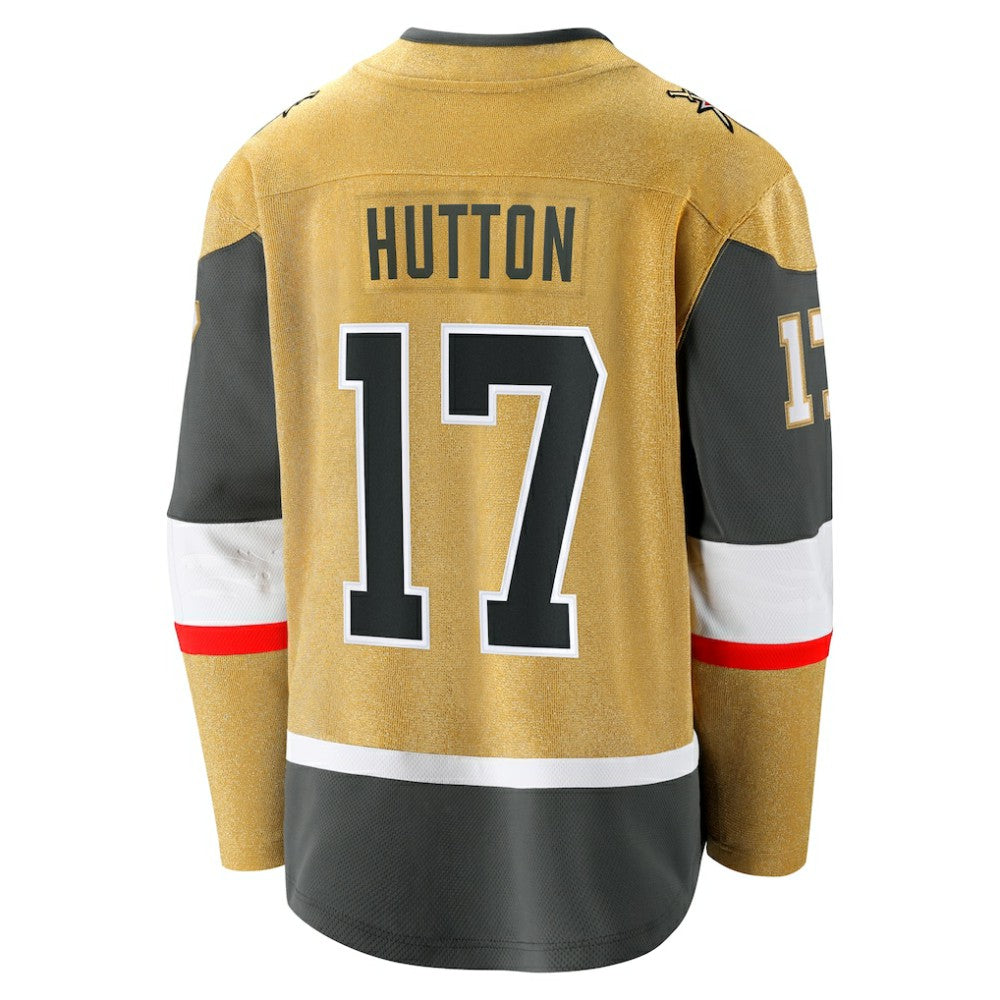 Ben Hutton Vegas Golden Knights Fanatics Home Premier Breakaway Player Jersey - Gold Jerseys