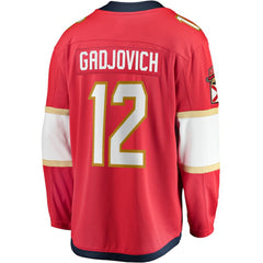 Jonah Gadjovich Florida Panthers Fanatics Premier Breakaway Player Jersey - Red Jerseys