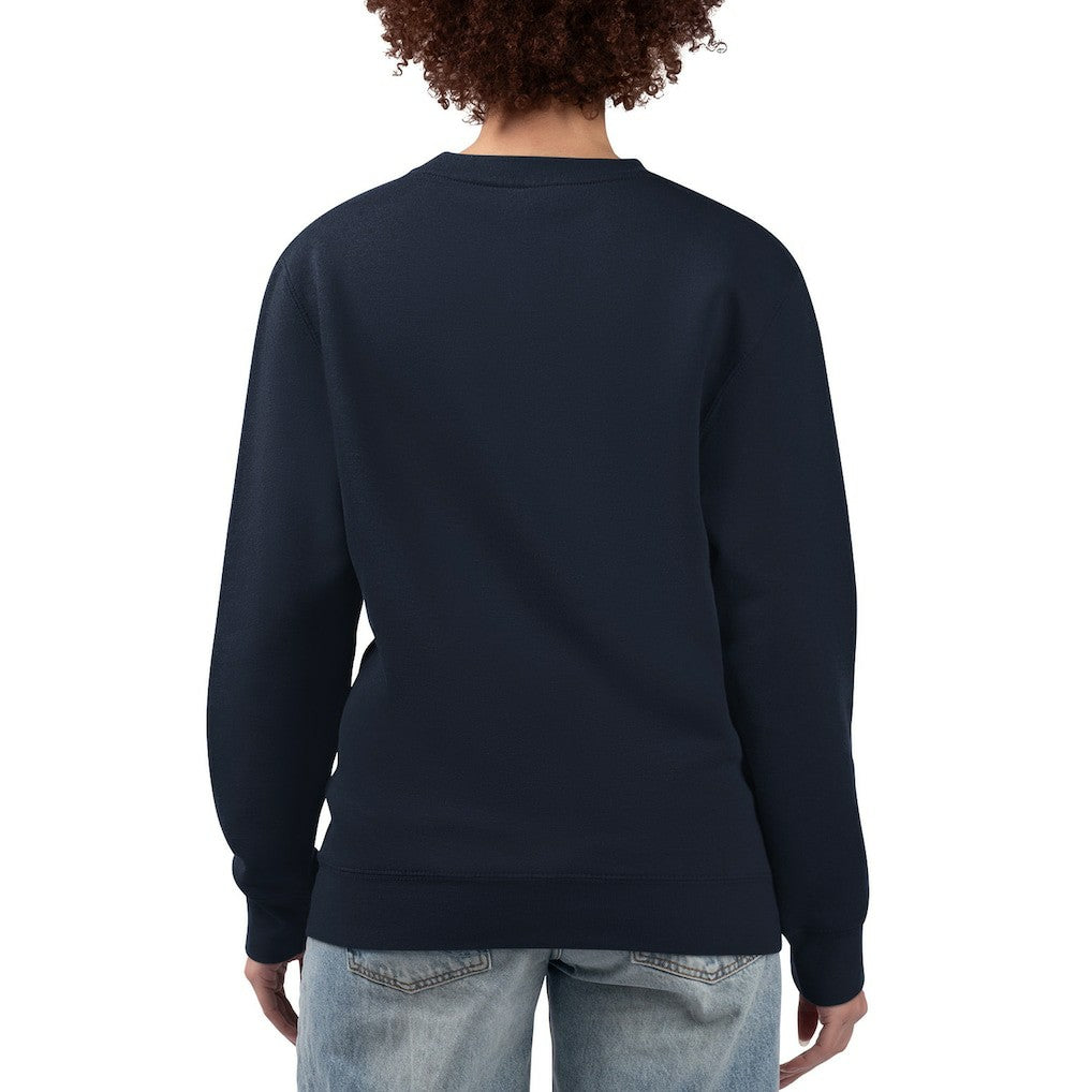 Denver Broncos G-III 4Her by Carl Banks Women's Football Logo Graphic Fleece Tri-Blend Pullover Sweatshirt - Navy discount