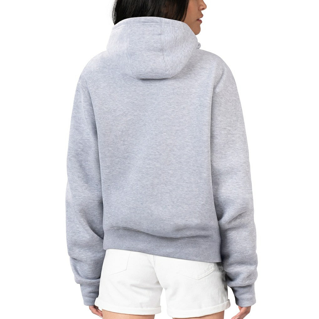 Chicago Bears G-III 4Her by Carl Banks Women's Football Logo Fleece Tri-Blend Pullover Hoodie - Heather Gray discount