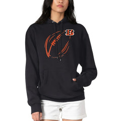 Cincinnati Bengals G-III 4Her by Carl Banks Women's Football Logo Fleece Tri-Blend Pullover Hoodie - Black online