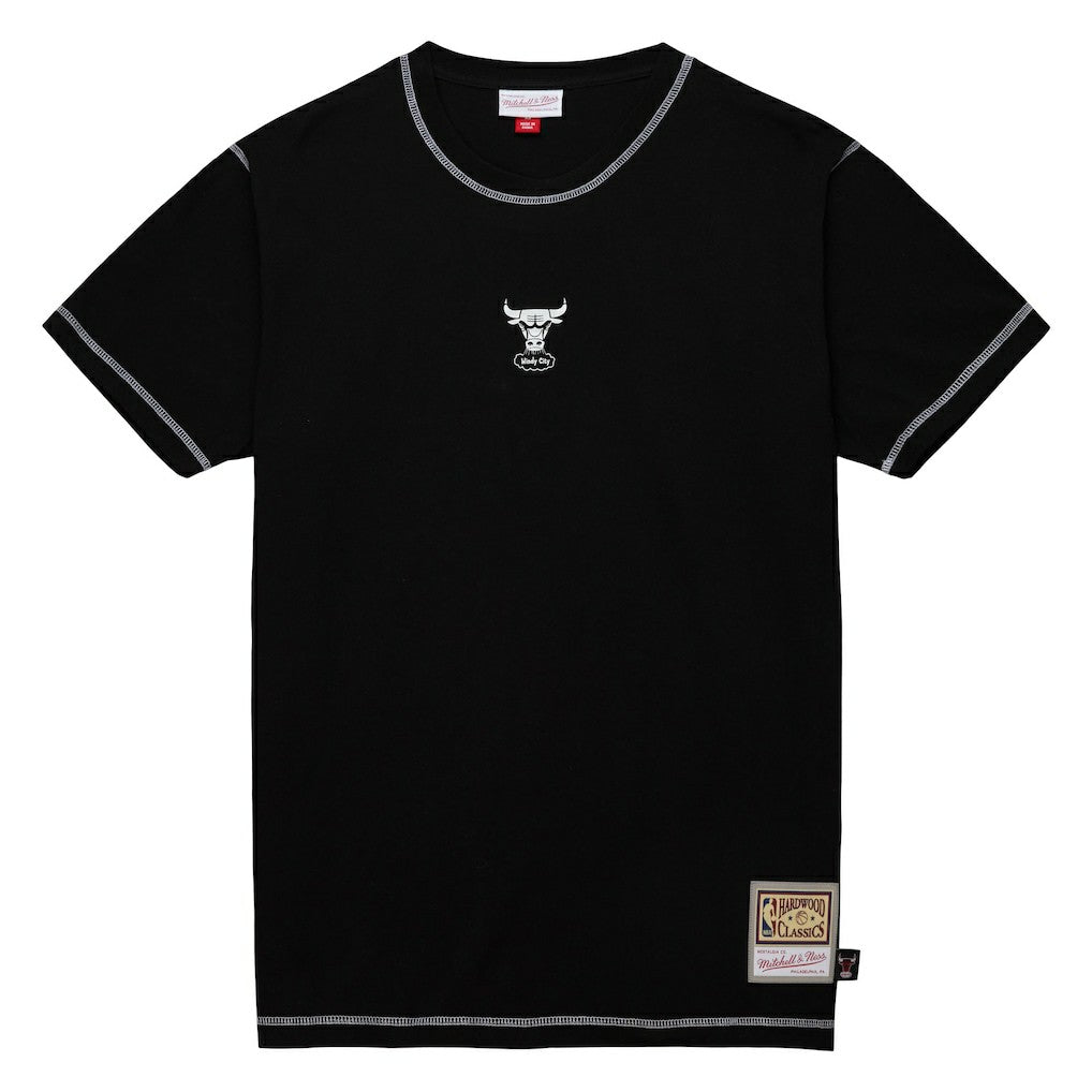 Chicago Bulls Hardwood Classics Contrast 2K Graphic T-Shirt sale - Black for sale