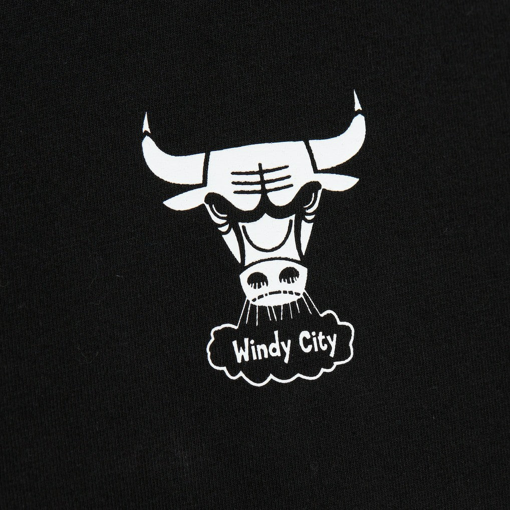 Chicago Bulls Hardwood Classics Contrast 2K Graphic T-Shirt sale - Black for sale