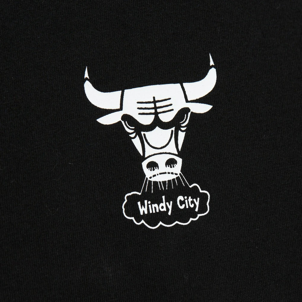 Chicago Bulls Hardwood Classics Contrast 2K Graphic T-Shirt sale - Black for sale
