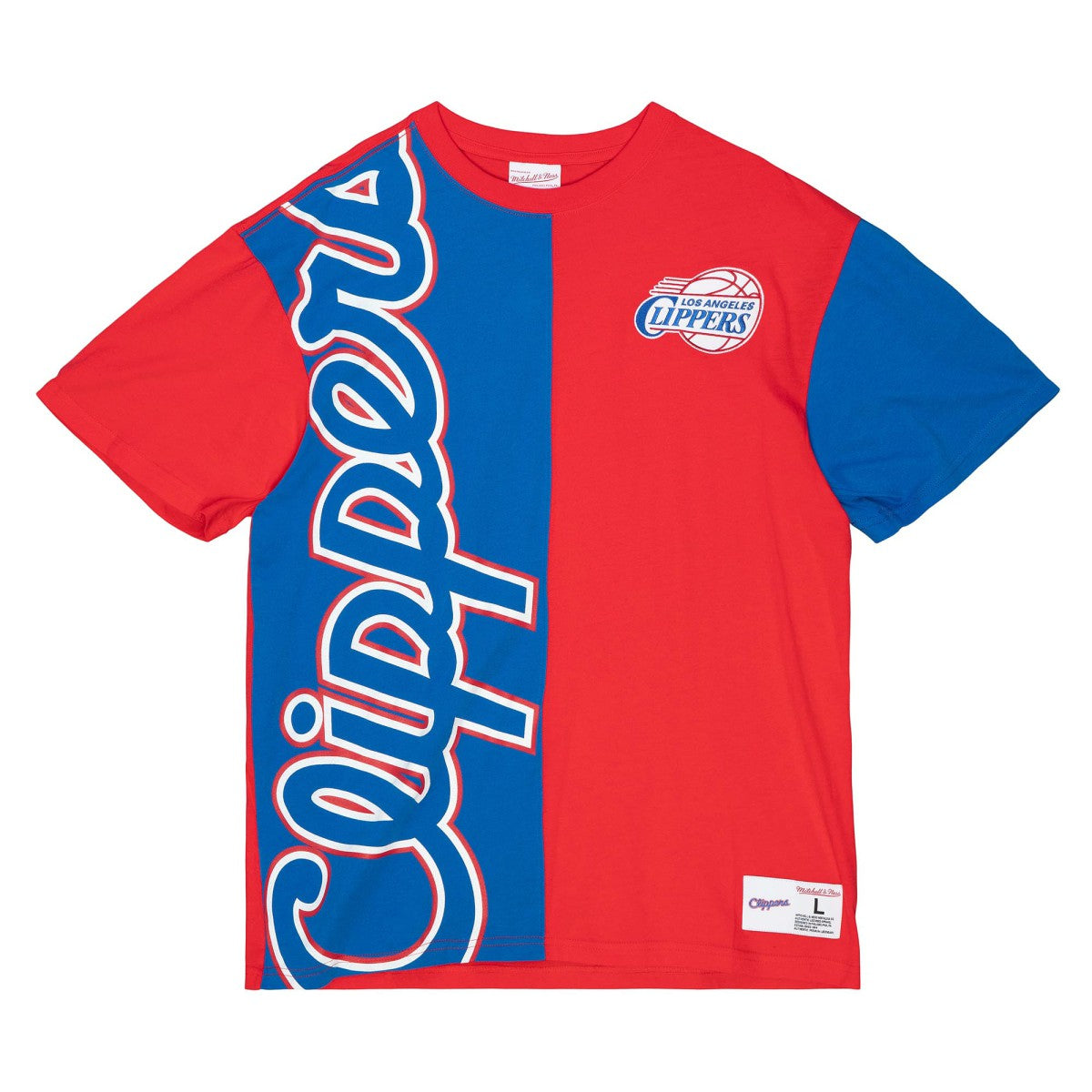 LA Clippers Play By Play 2.0 T-Shirt - Royal/Red shop