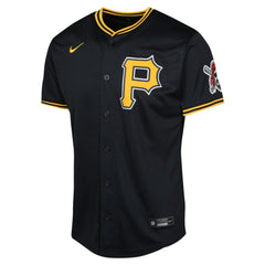 Pittsburgh Pirates Youth Alternate Limited Jersey Black
