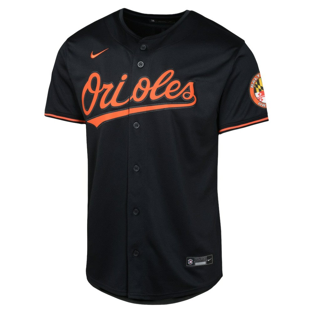 Baltimore Orioles Youth Alternate Limited Jersey Black