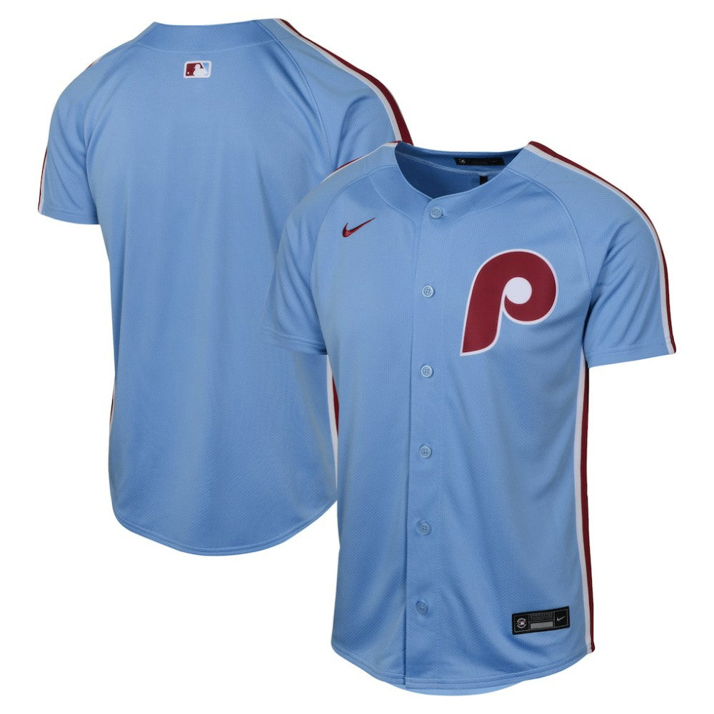 Philadelphia Phillies Youth Alternate Limited Jersey Light Blue