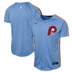Philadelphia Phillies Youth Alternate Limited Jersey Light Blue