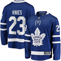 Matthew Knies Toronto Maple Leafs Fanatics Home Premier Breakaway Player Jersey - Blue Jerseys