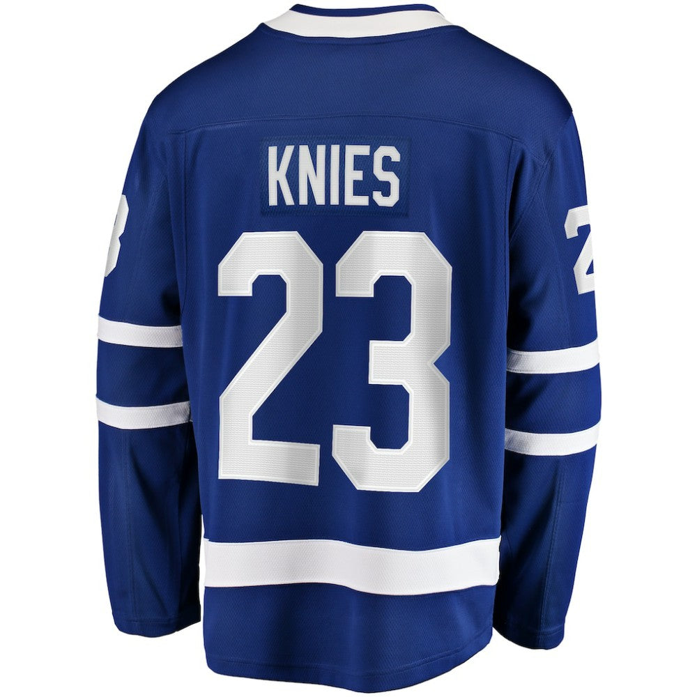 Matthew Knies Toronto Maple Leafs Fanatics Home Premier Breakaway Player Jersey - Blue Jerseys
