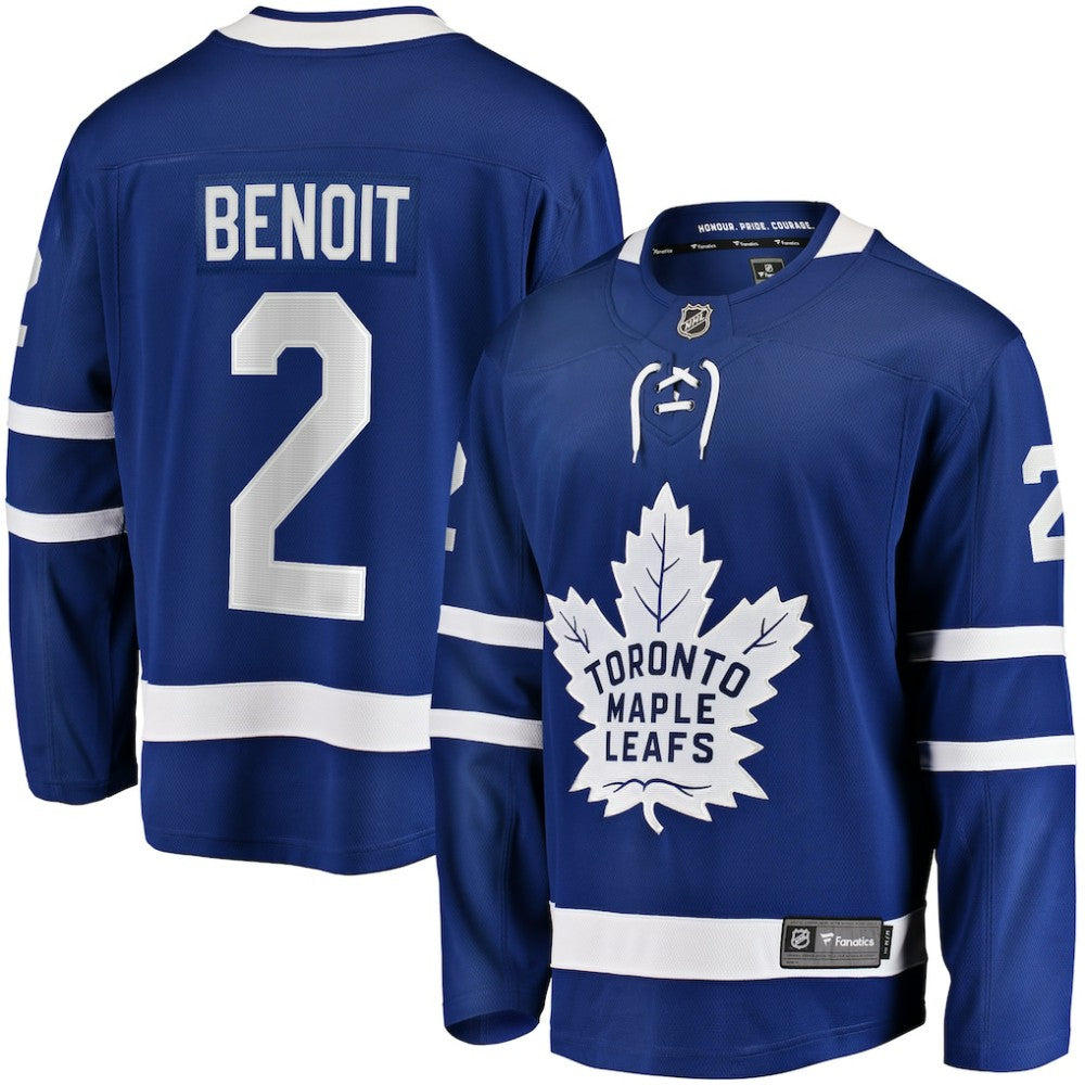 Simon Benoit Toronto Maple Leafs Fanatics Home Premier Breakaway Player Jersey - Blue Jerseys
