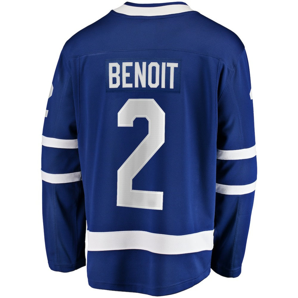 Simon Benoit Toronto Maple Leafs Fanatics Home Premier Breakaway Player Jersey - Blue Jerseys