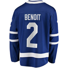 Simon Benoit Toronto Maple Leafs Fanatics Home Premier Breakaway Player Jersey - Blue Jerseys