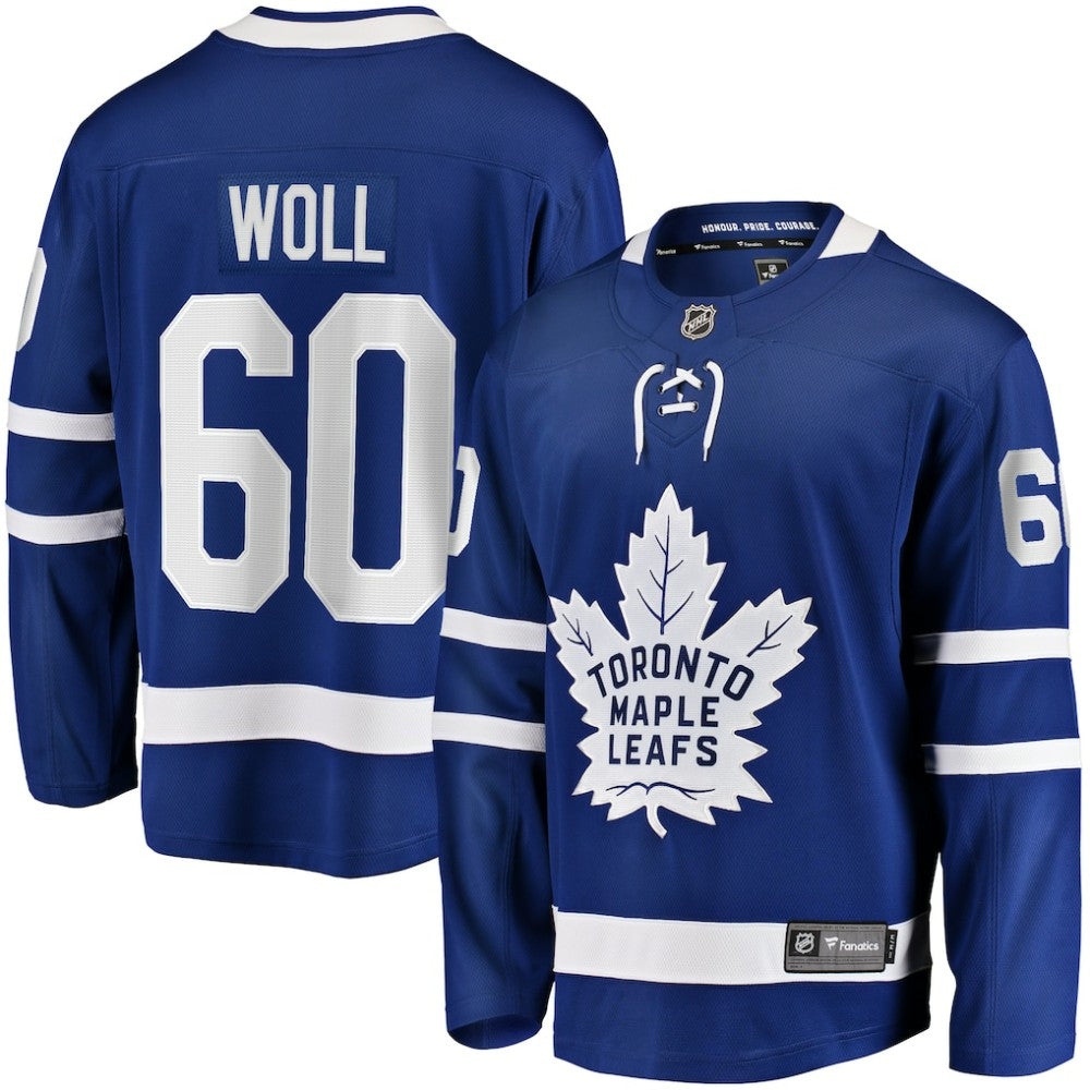 Joseph Woll Toronto Maple Leafs Fanatics Home Premier Breakaway Player Jersey - Blue Jerseys