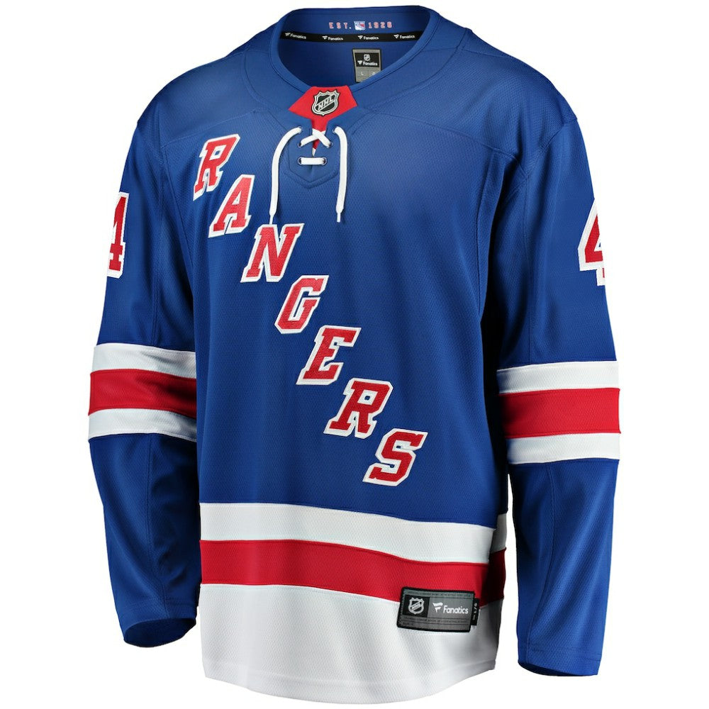 Braden Schneider New York Rangers Fanatics Home Premier Breakaway Player Jersey - Blue Jerseys
