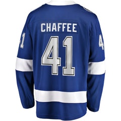 Mitchell Chaffee Tampa Bay Lightning Fanatics Home Premier Breakaway Player Jersey - Blue Jerseys