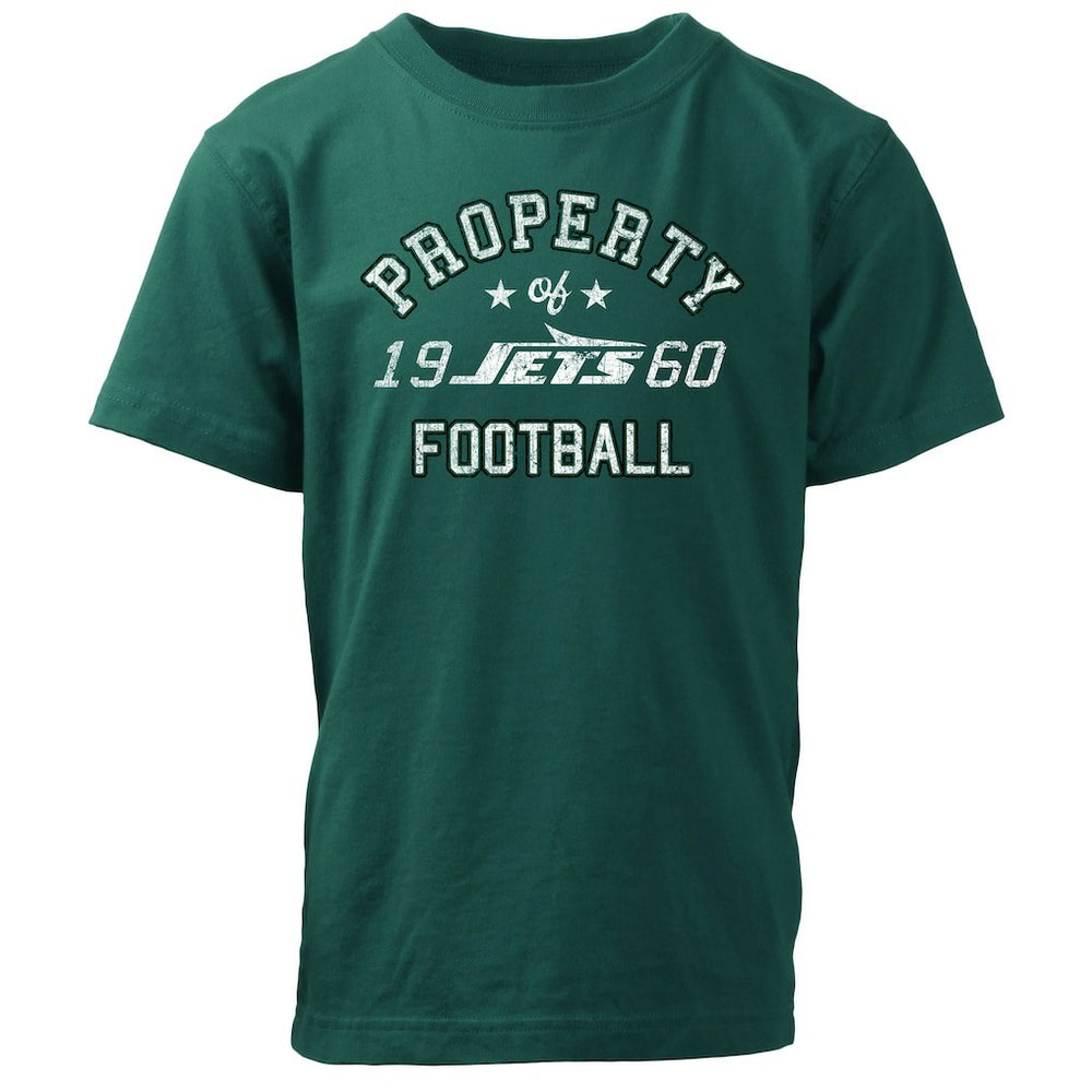 New York Jets Wes & Willy Youth Property Of T-Shirt - Green cheap