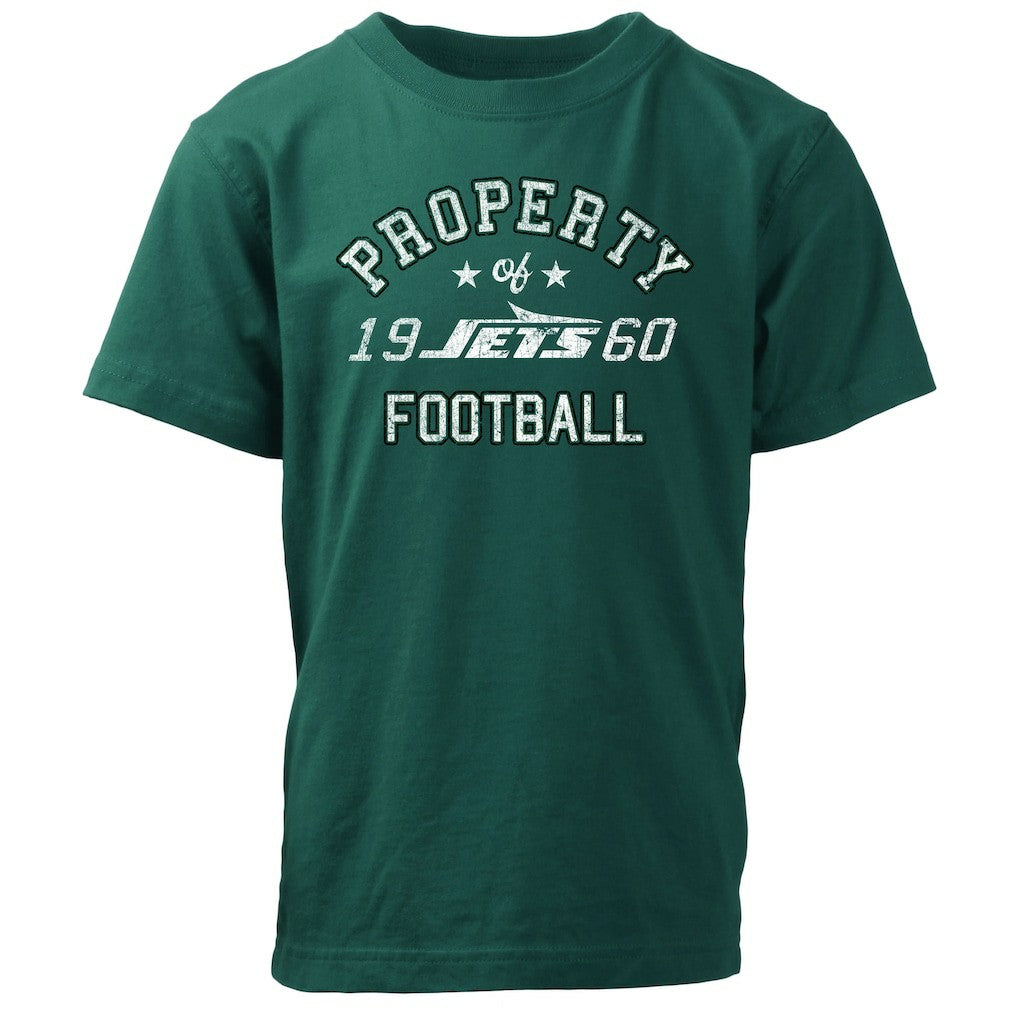 New York Jets Wes & Willy Youth Property Of T-Shirt - Green cheap