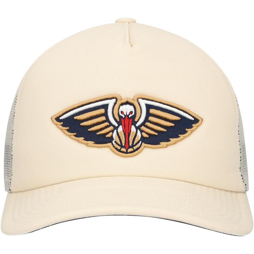 New Orleans Pelicans Trucker Adjustable Hat - Cream cheap