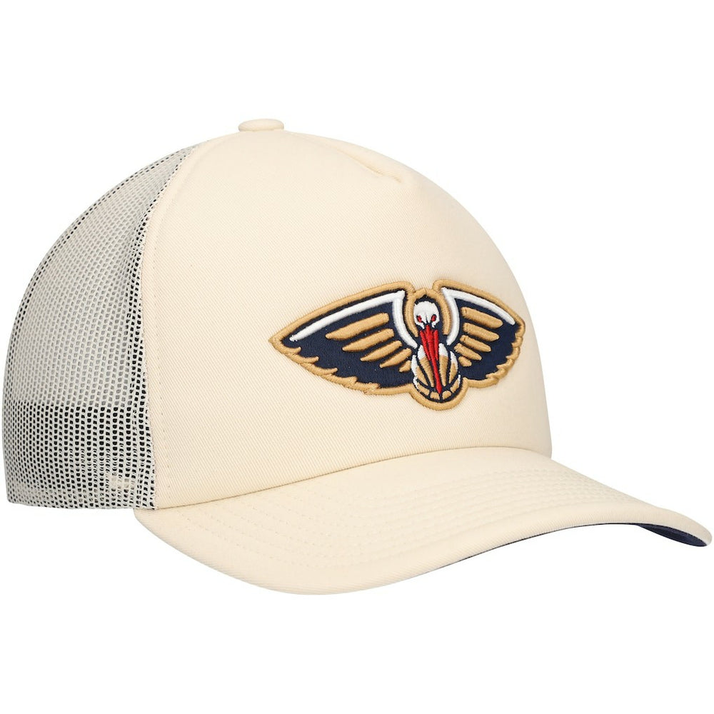 New Orleans Pelicans Trucker Adjustable Hat - Cream cheap