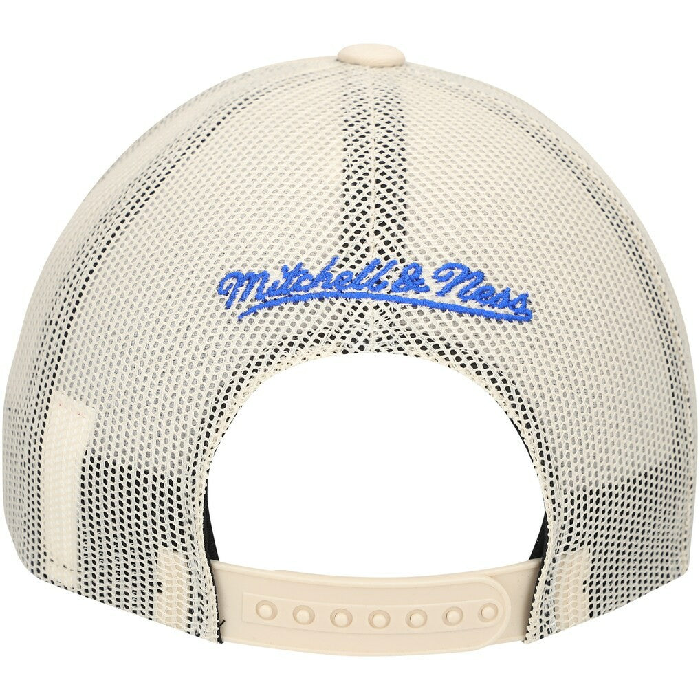 Dallas Mavericks Trucker Adjustable Hat sale - Cream on sale