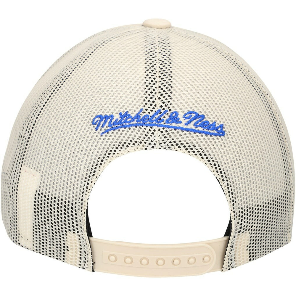 Dallas Mavericks Trucker Adjustable Hat sale - Cream on sale