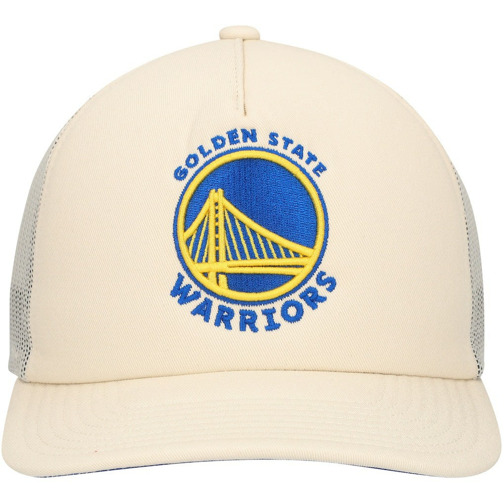 Golden State Warriors Trucker Adjustable Hat sale - Cream on sale