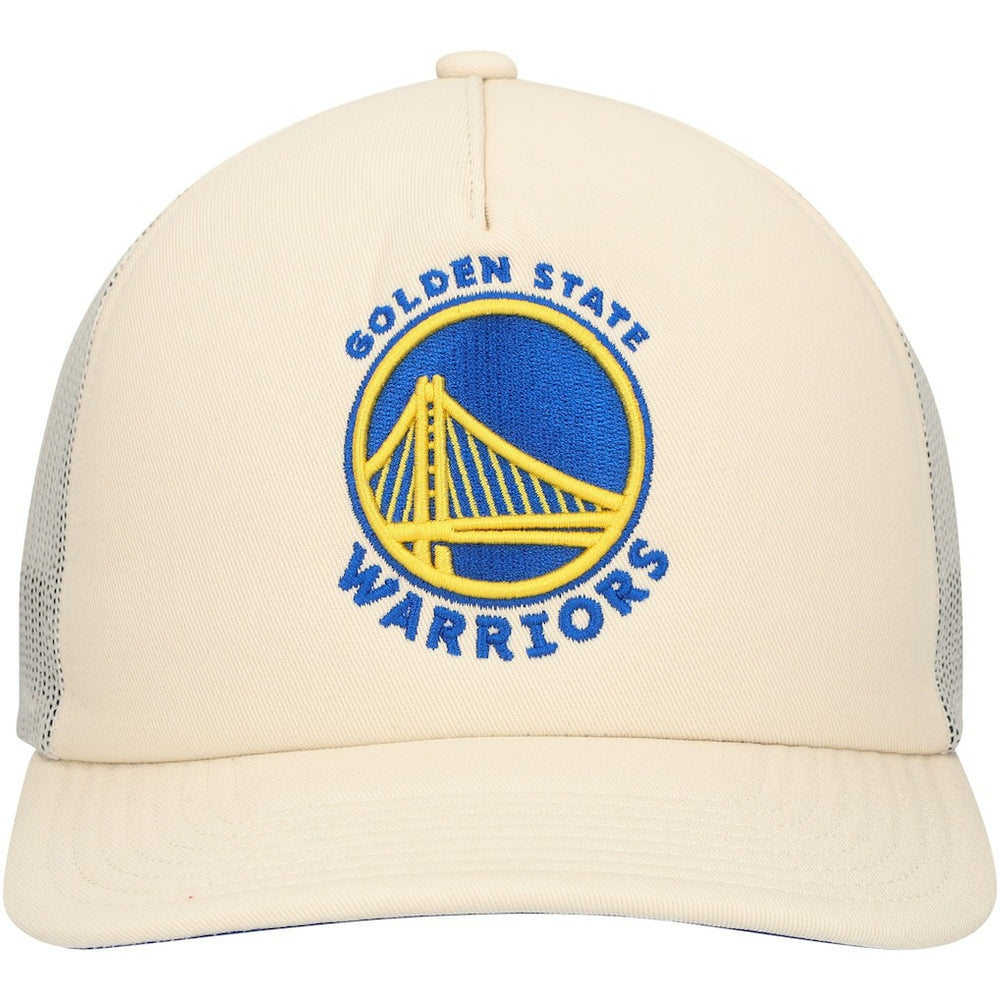 Golden State Warriors Trucker Adjustable Hat sale - Cream on sale